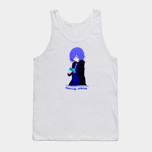 Blue Waifu Tank Top